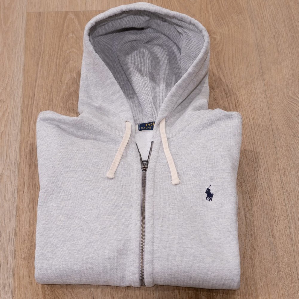 Polo by Ralph Lauren Zip-Up Hoodie - Size L - Mint Condition - Classic Style